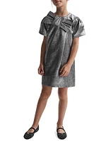 Little Girl's & Franny Metallic Dress