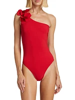 Tess One-Shoulder One-Piece Swimsuit