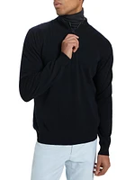 Cashmere Quarter-Zip Sweater