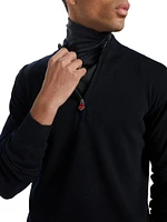 Cashmere Quarter-Zip Sweater