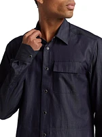 Buba Cotton Button-Front Shirt