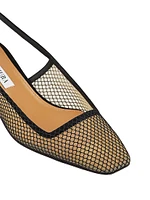 Forbidden Love 35MM Mesh Suede Pumps