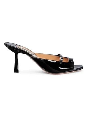 Soul Sister 75MM Patent Leather Mules