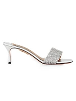 Wonderland 65MM Strass Mesh Mules