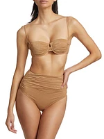 Junie Shimmer 2-Piece Bikini Set