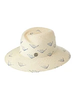 Virginie Woven Straw Panama Hat