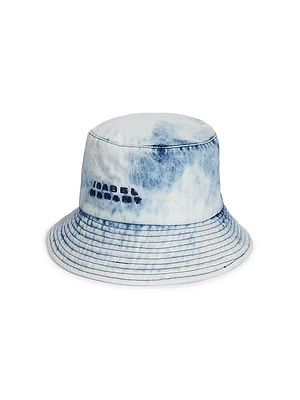 Giorgia Acid Wash Denim Bucket Hat