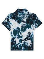 Charli Abstract Button-Front Shirt