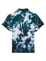 Charli Abstract Button-Front Shirt