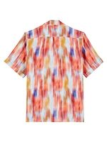 Charli Abstract Linen Camp Shirt