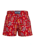 Manta Graphic Swim Trunks