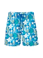 Mahina Graphic Swim Trunks