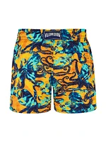 Moorise Graphic Swim Trunks