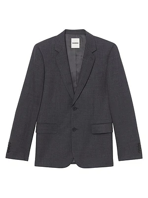 Wool Suit Jacket