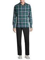 Del Mar Plaid Button-Front Shirt