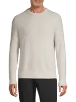 Cashmere Thermal Crewneck Sweater