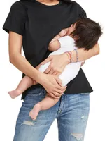 The Maternity Luxe Nursing Friendly T-Shirt