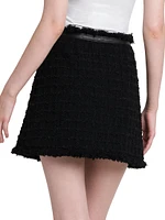 Textured Tweed Heritage Miniskirt