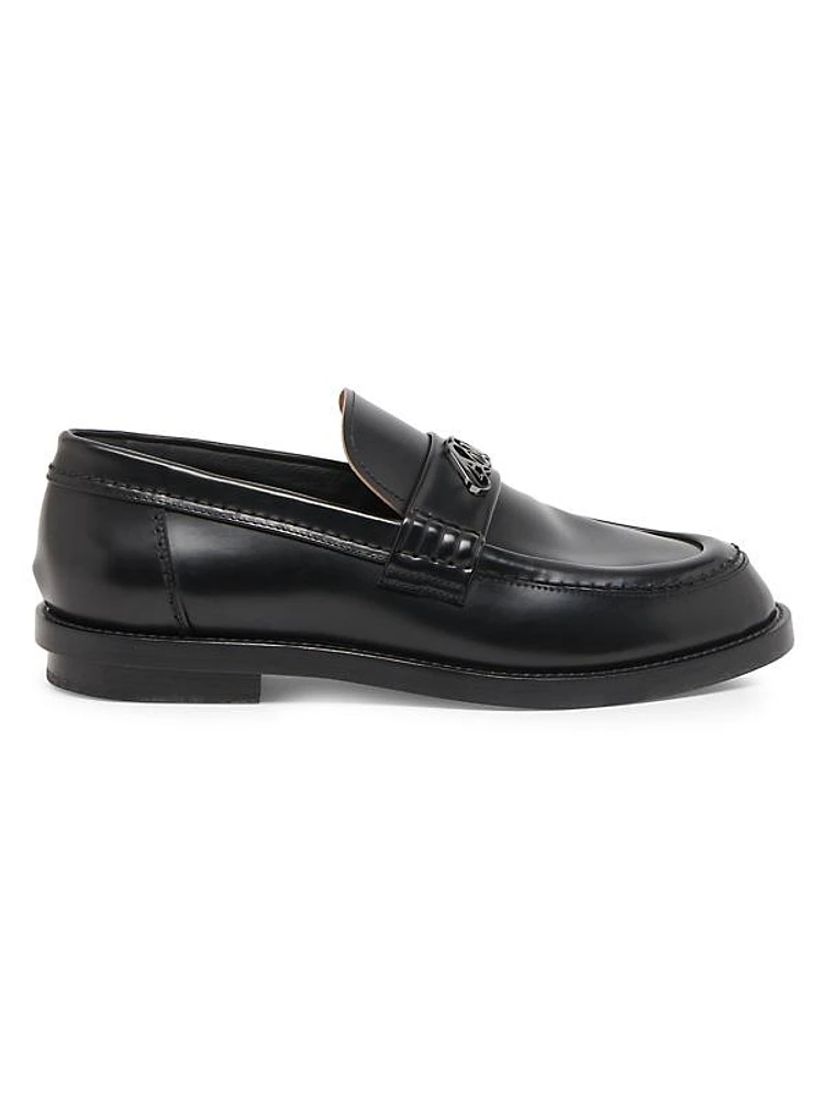 Seal Leather Loafers