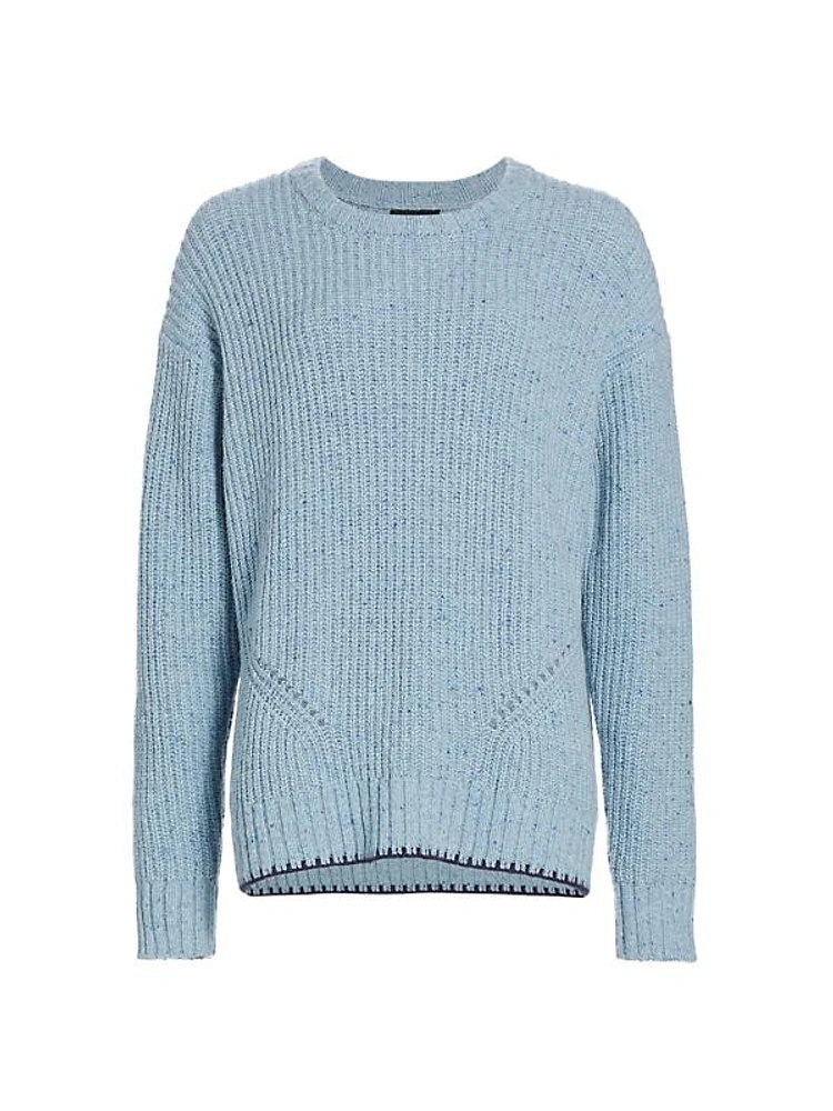 Wool-Blend Crewneck Sweater