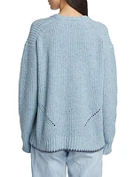 Wool-Blend Crewneck Sweater