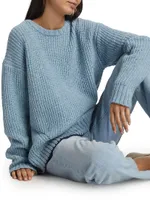 Wool-Blend Crewneck Sweater