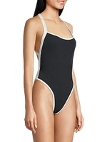 Baewatch Ribbed One-Piece Swimsuit