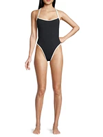 Baewatch Ribbed One-Piece Swimsuit