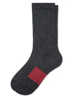 Colorblocked Arch Calf Socks