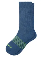 Solids Rib-Knit Calf Socks