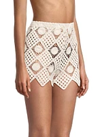 Playa Crochet Cover-Up Shorts