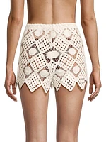 Playa Crochet Cover-Up Shorts