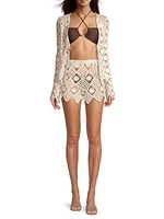 Nerea Crochet Cover-Up Top