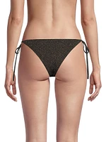 Glittery Triangle Bikini Bottom