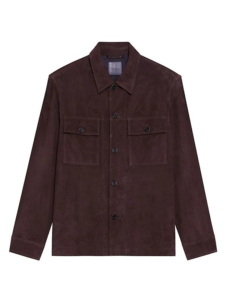 Closson Suede Shirt Jacket