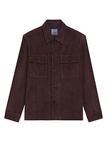 Closson Suede Shirt Jacket