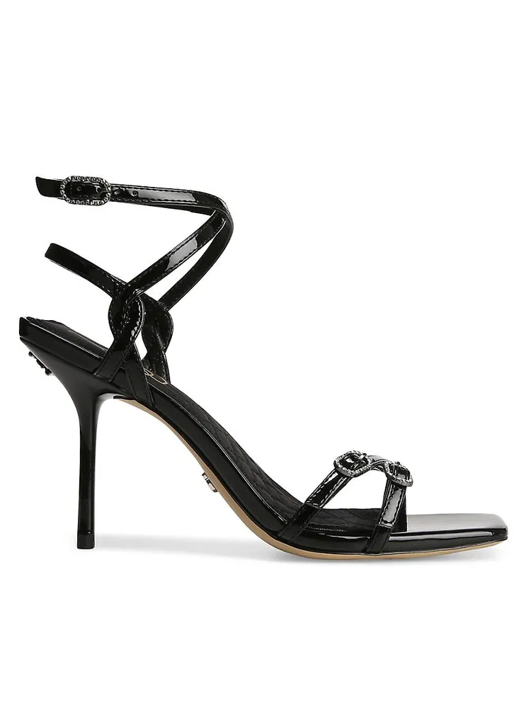 Trevin 90MM Strappy Leather Sandals