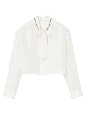 Short Silk Shirt