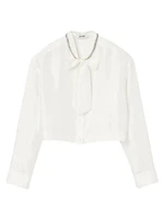 Short Silk Shirt