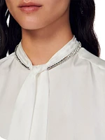 Short Silk Shirt