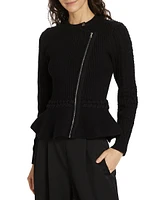 Andi Knit Peplum Jacket