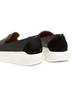 Kashton Leather Slip-On Sneakers