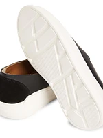 Kashton Leather Slip-On Sneakers