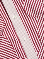 Striped Cotton Poplin Shirt