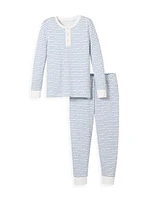 Little Kid's & 2-Piece Pima Cotton Pajama Set