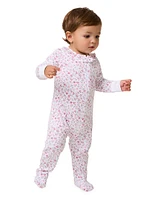 Baby Girl's Pima Cotton Footie