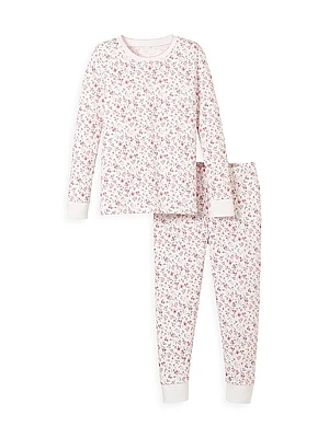 Little Kid's & Kid's 2-Piece Pima Cotton Pajama Set