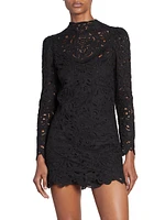 Daphne Embroidered Minidress