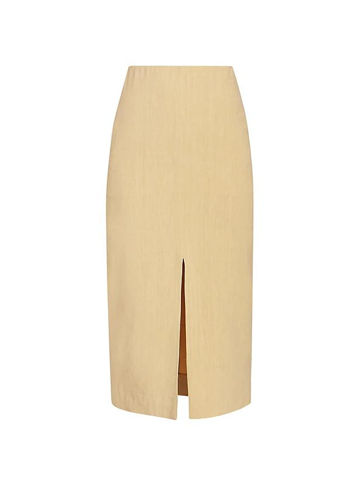 Mills Pencil Midi-Skirt