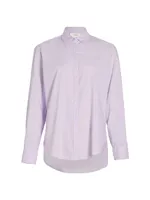 Beau Cotton Button-Up Shirt
